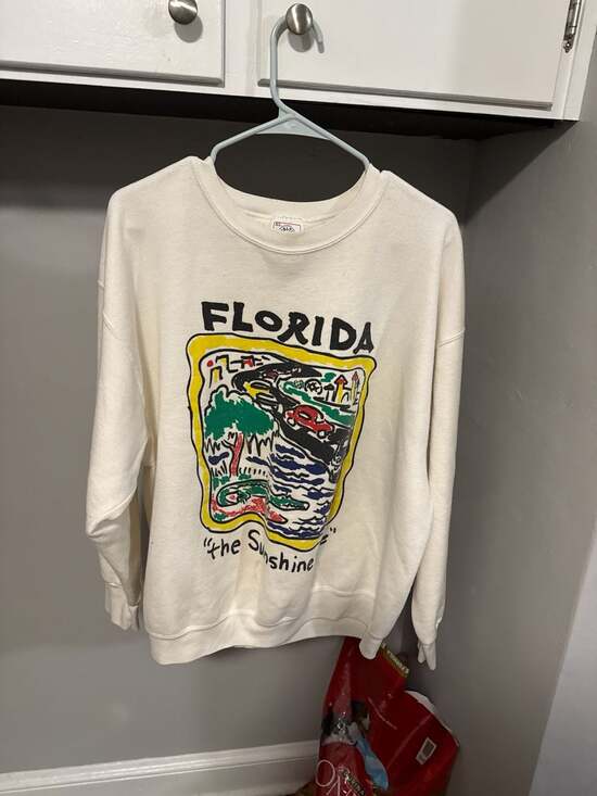 Delta Other - Vintage 90s Delta Florida The Sunshine State Souvenir Graphic Sweatshirt XL